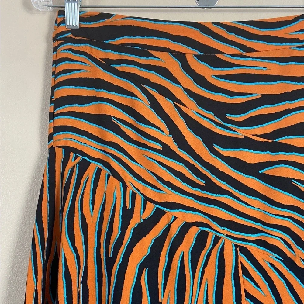 Diane Von Furstenberg Lilo Zebra Print Skirt size 6